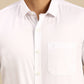 Ramraj Cotton Mens Half Sleeve Formal 100 % Cotton White Shirt | Swadesiicart