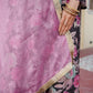 Vaasva Women Rani Muslin Embroidered Kurta, Pant & Dupatta Set | Swadesiicart