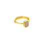 Natural Stone Pink Ring - Ruby Raang | Swadesiicart