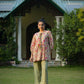 Women's Casual Fashionable Multi Mull Cotton co-ord set - Anya - Swadesiicart