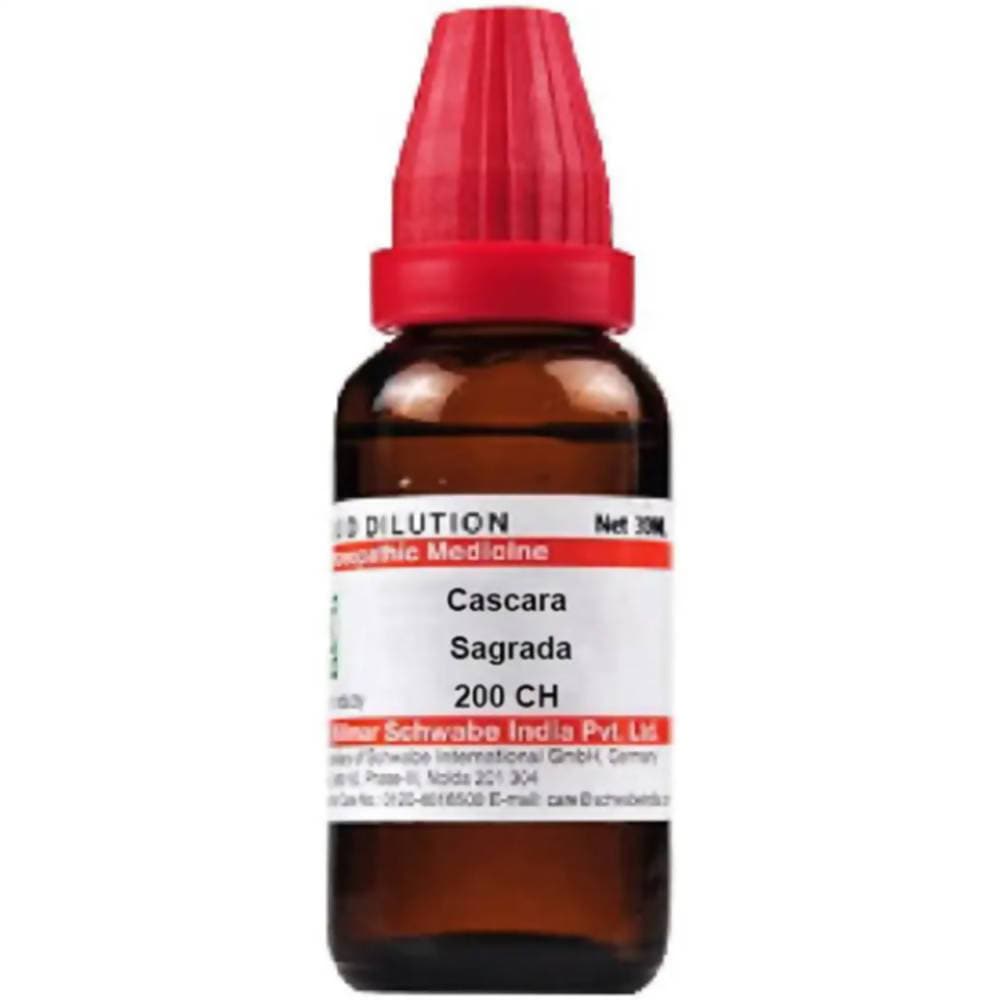 Dr. Willmar Schwabe India Cascara Sagrada Dilution | Swadesiicart