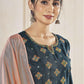 Jyoti Fashion Women's Morpich Pure Viscose Weaving Stripe with Embroidery Kurta Set | Swadesiicart