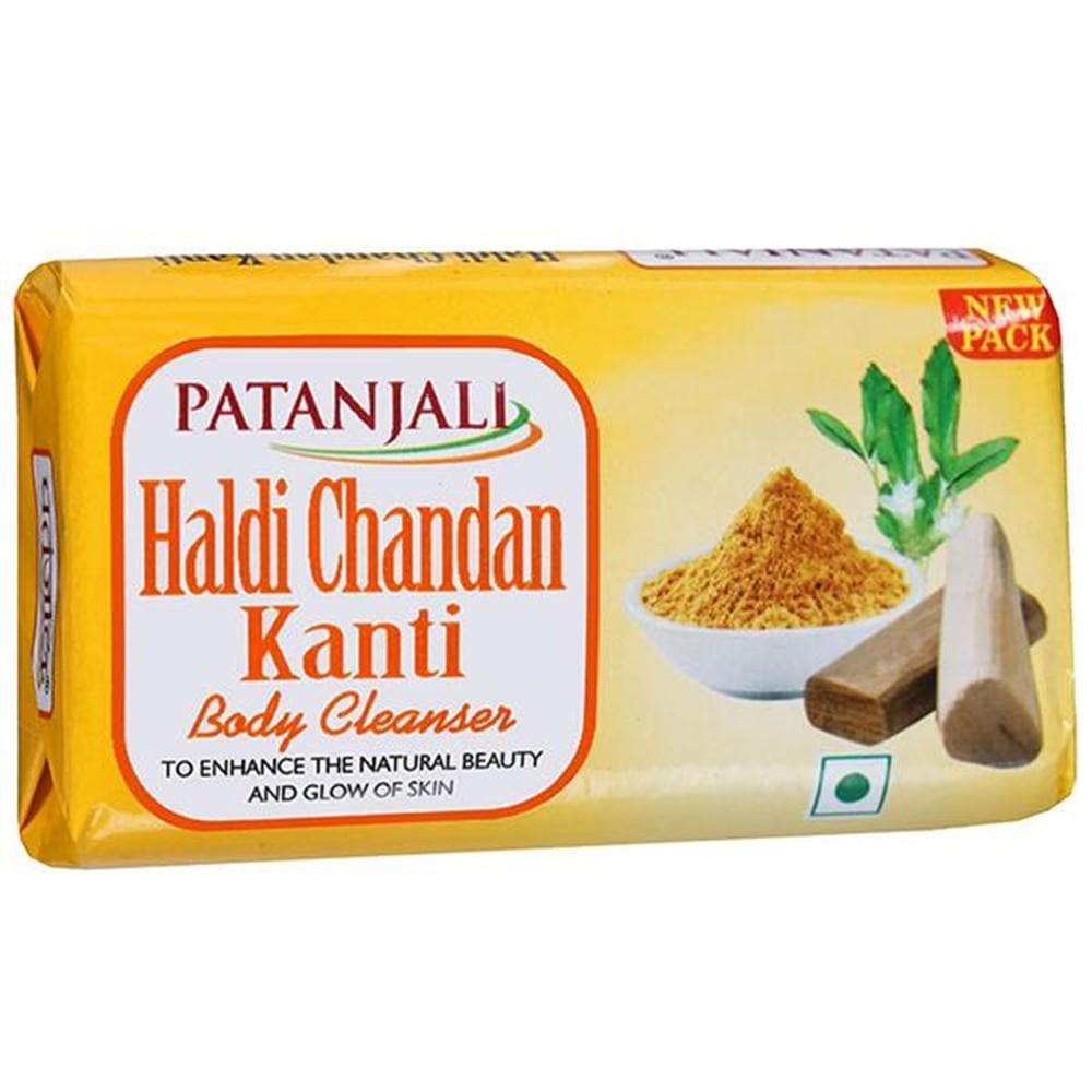 Patanjali Haldi Chandan Kanti Body Cleanser - Swadesiicart