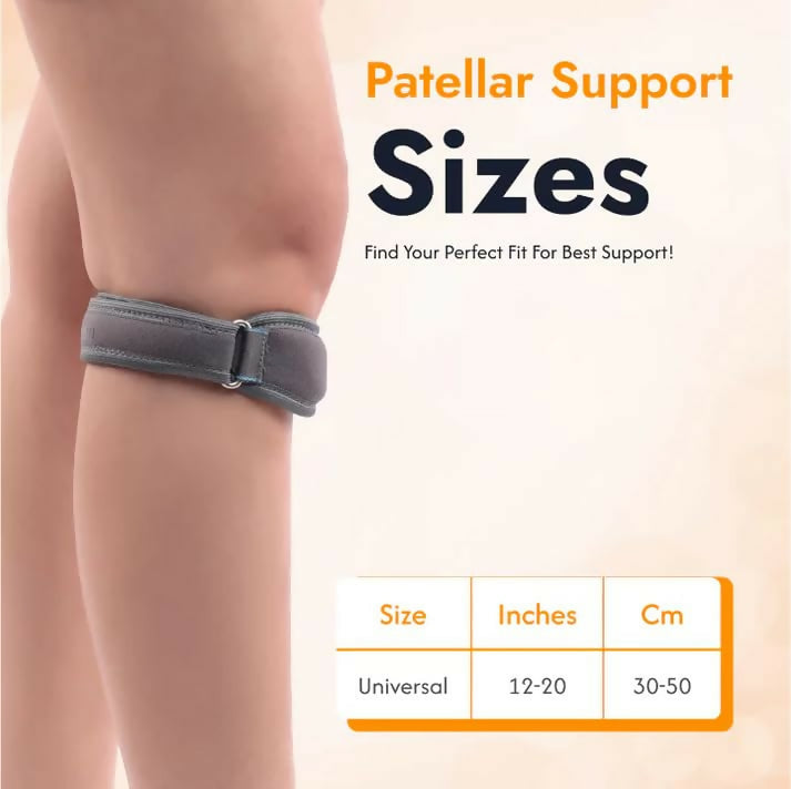 Orth-rem Patella Stabilizer (Pair) Knee Support Strap | Swadesiicart