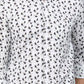 Miravan Men's White Spread Collar Bird Print Casual Shirt | Swadesiicart