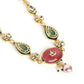 Nuyug 22K Gold Plated Radiant Rose Stone Kundan Necklace | Swadesiicart