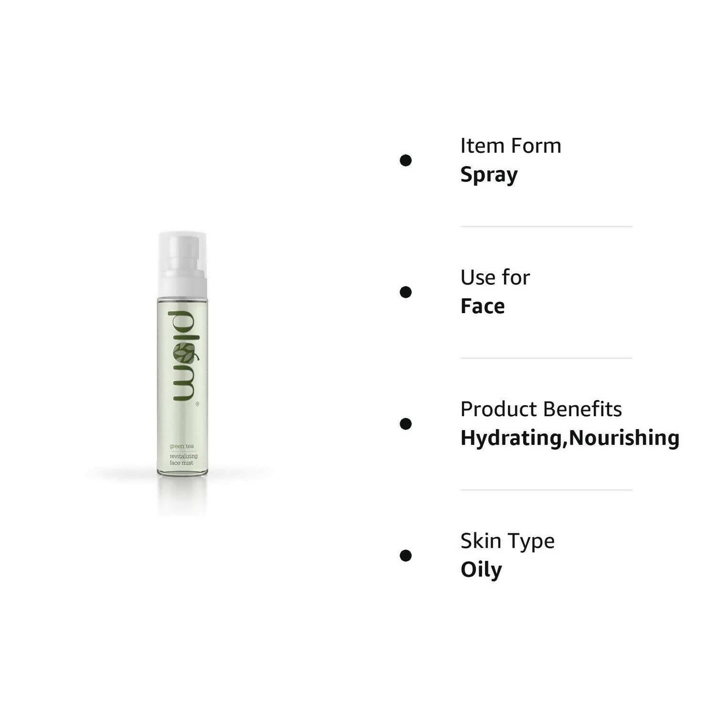 Plum Green Tea Revitalizing Face Mist - Swadesiicart