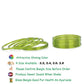 Afast Shining Green Glass Wedding, Party, Daily Use Bangle Set, Set Of 12 - Swadesiicart