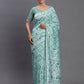 Shree Shyam Fashion Linen Cotton Sea Green Saree