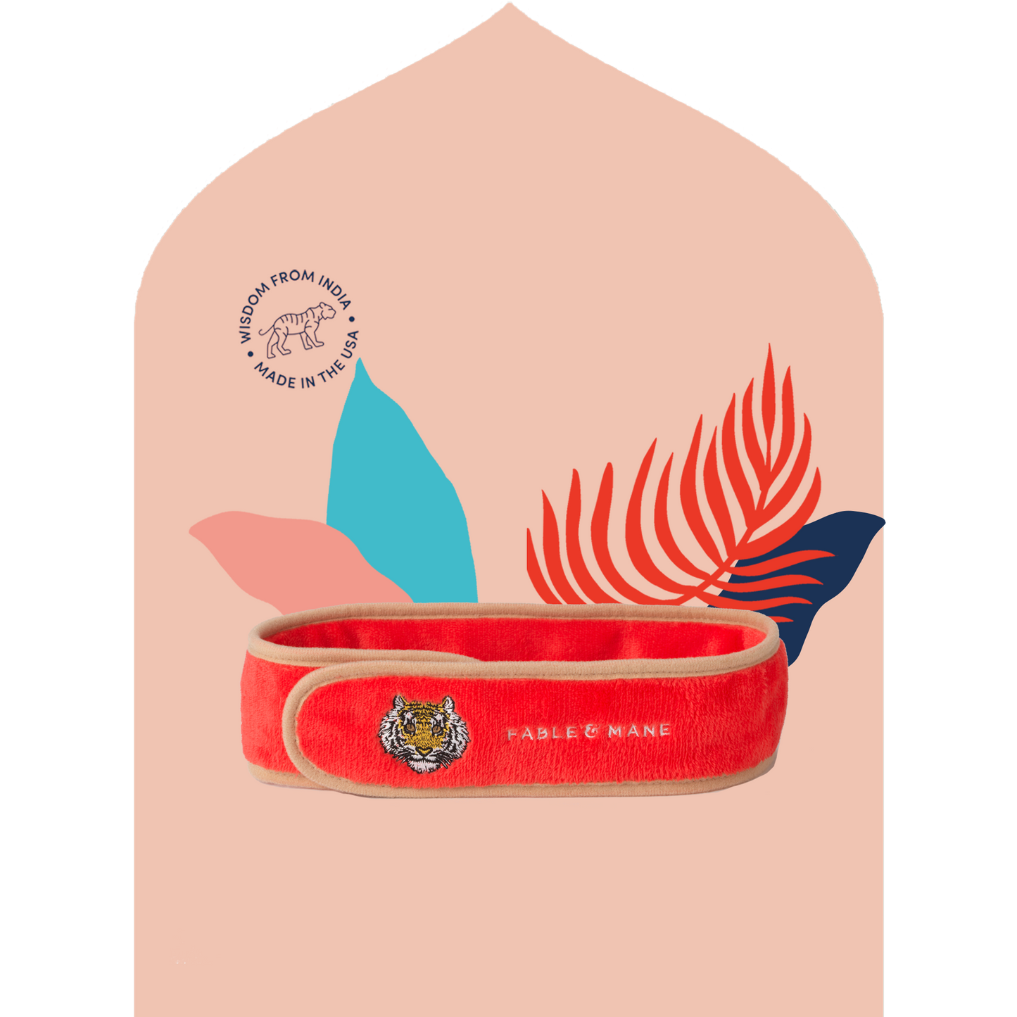 Embroidered Hair Spa Headband
