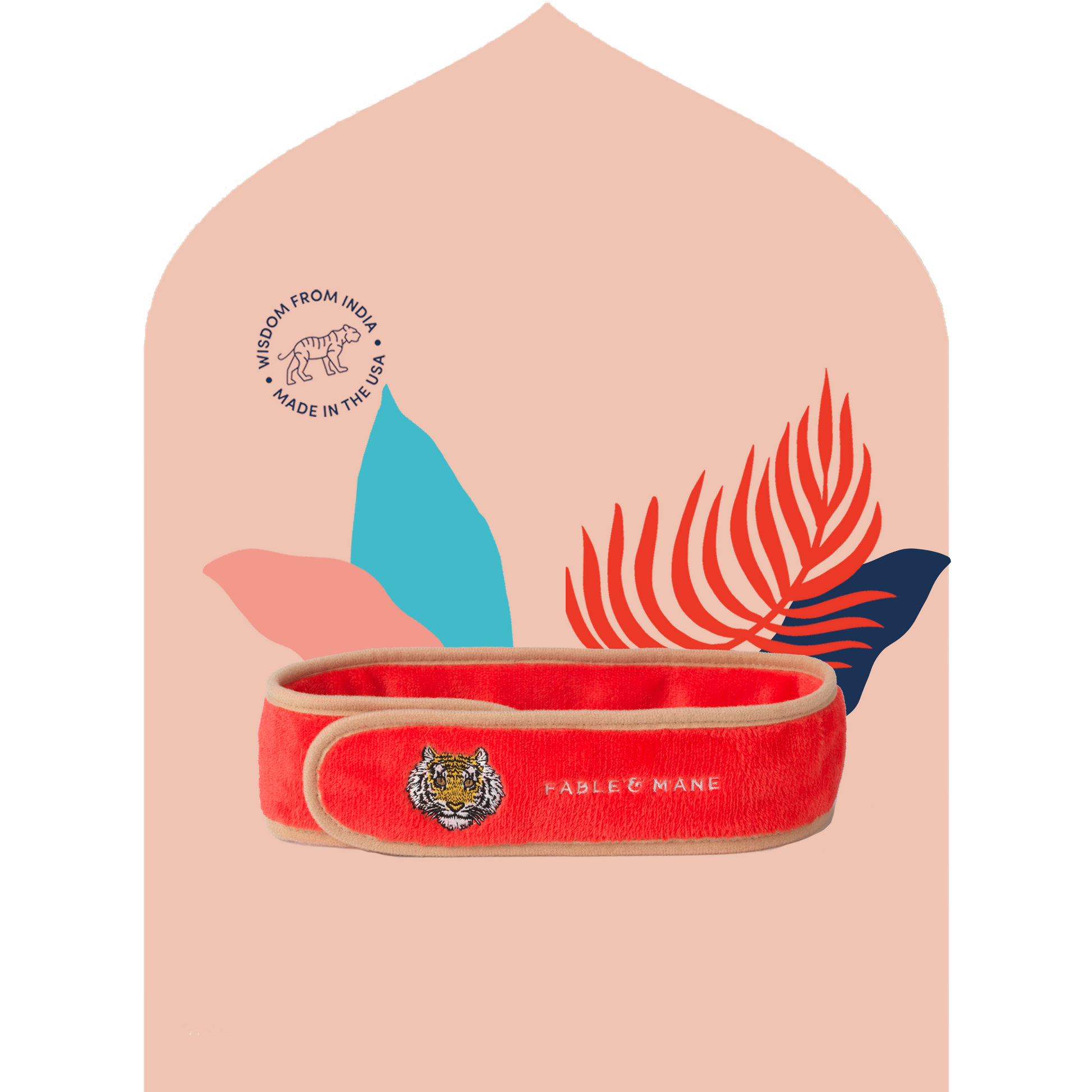 Embroidered Hair Spa Headband