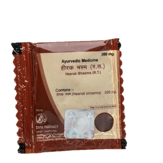 Patanjali Heerak Bhasma (300 MG) - Swadesiicart