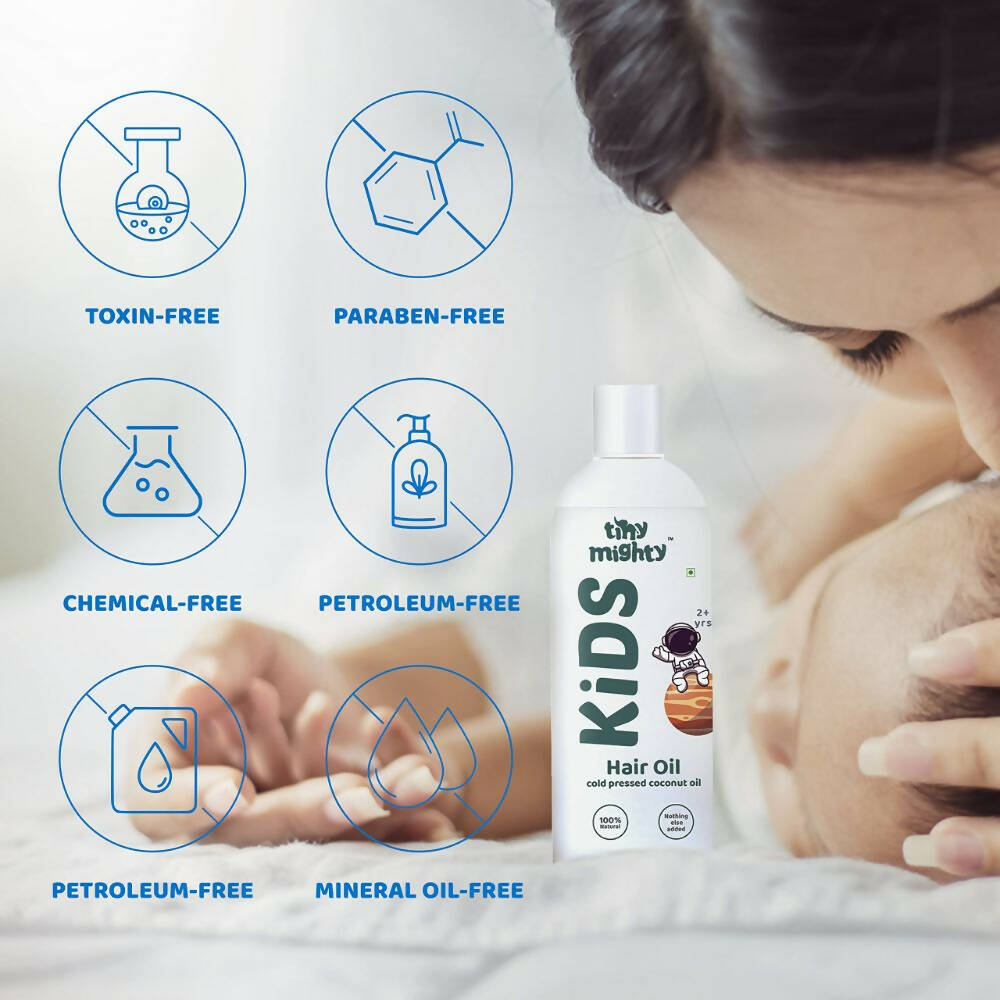 Tiny Mighty Kids Hair Oil - Swadesiicart
