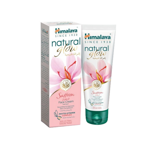 Himalaya Natural Glow Face Cream Saffron | Ayurvedic Brightening Cream for Radiant Skin - Swadesiicart