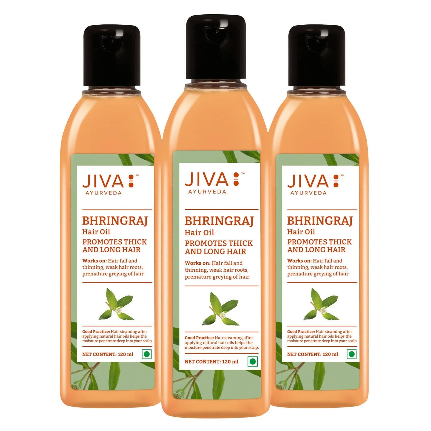 Jiva Ayurveda Bhringraj Hair Oil - Swadesiicart