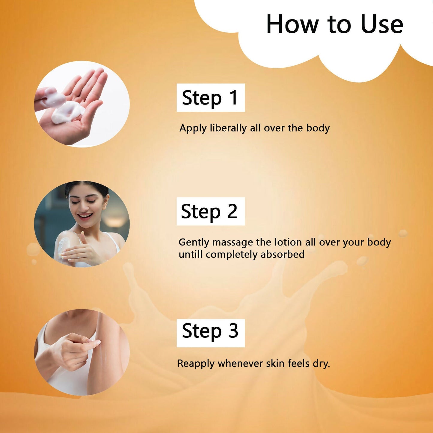 Globus Naturals Herbal Vitamin C Moisturizing Body Lotion For Skin Brightening & Nourishment, Glowing & Youthful Skin, All Skin Types | Swadesiicart