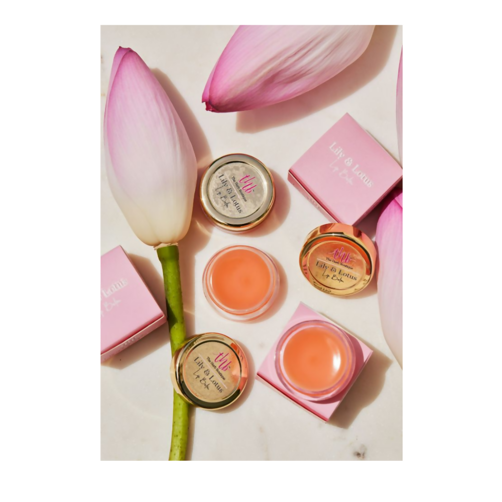The Herb Boutique Lily And Lotus Lip Balm - Swadesiicart