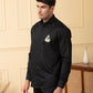Boat Embroidery Shirt by Hilo Design