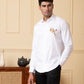 Bird And Stem Embroidery Shirt by Hilo Design