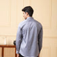 Black Shirt With Grey And White Patch by Hilo Design