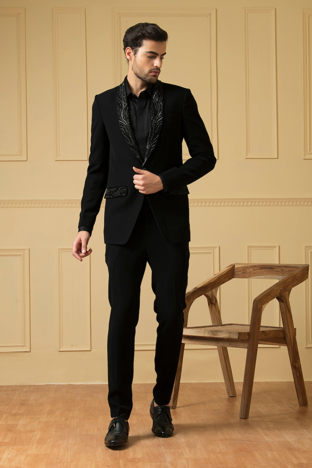 Black Blazer by Hilo Design