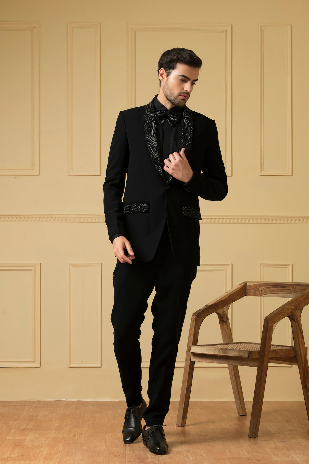 Black Blazer by Hilo Design
