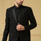Black Beads Blazer by Hilo Design