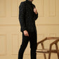 Black Beads Blazer by Hilo Design