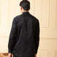 Black Shirt With Grey Patch Box by Hilo Design
