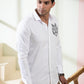 Bianco Wolf Shirt by Hilo Design