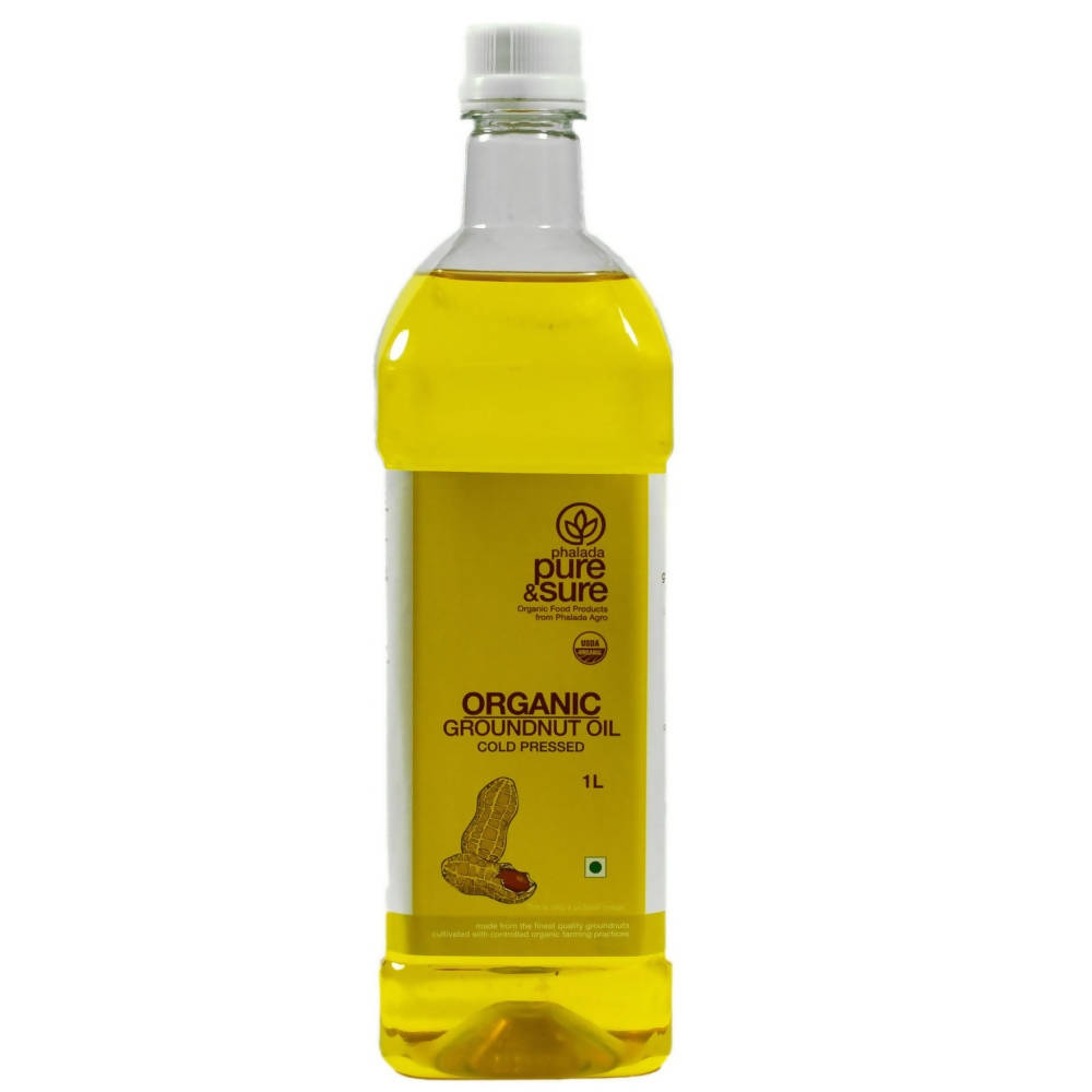 Pure & Sure Organic Cold Pressed Ground Nut Oil - Swadesiicart