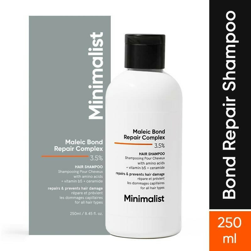 Minimalist Maleic Bond Repair Complex 3.5 % Hair Shampoo - Swadesiicart