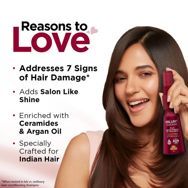BBlunt 7 in 1 Repair & Revive Oil Hair Serum - Limited Time Offer - Swadesiicart
