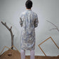 Blue Modal Designer Printed Kurta Set - Mahotsav