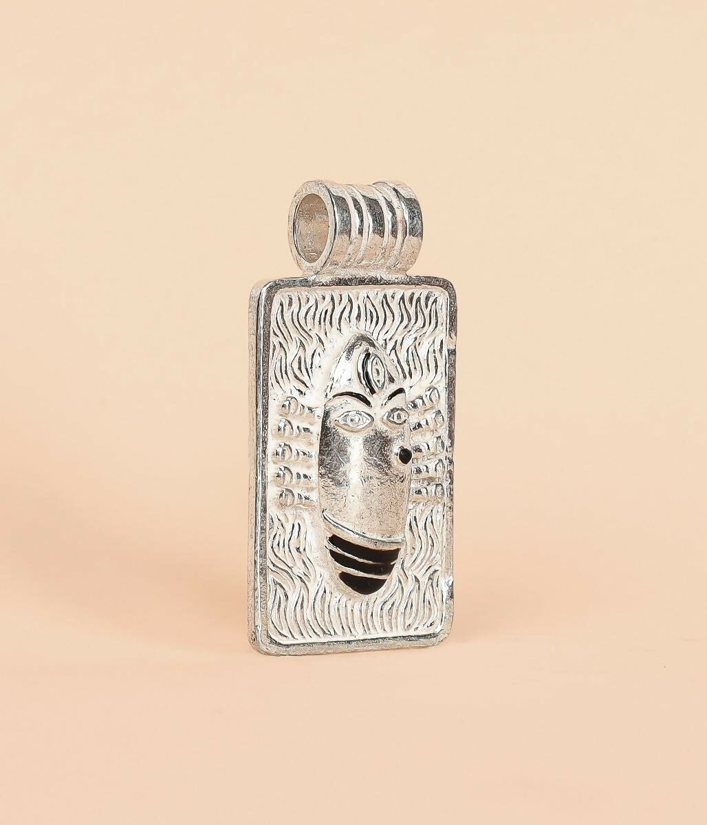 Isha Life Linga Bhairavi Silver Pendant | Swadesiicart