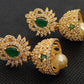 AD Emeralds 4 in 1 Earrings