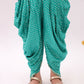 Lil Drama Khilkhilahat Green Crop Top and Dhoti SeT For Girls | Swadesiicart