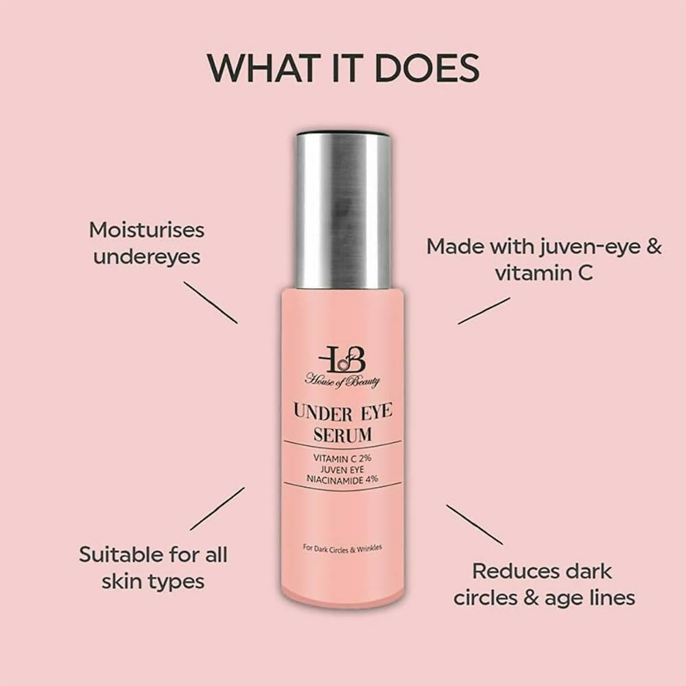 House Of Beauty Under Eye Serum - Swadesiicart