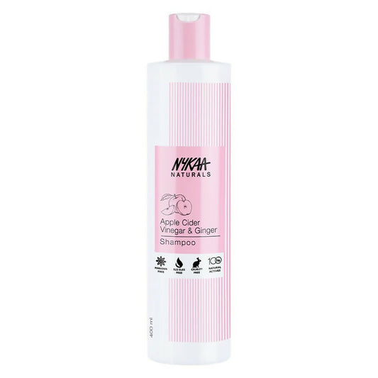 Nykaa Naturals Anti-Dandruff - Free Shampoo with Apple Cider Vinegar, Ginger & Tea Tree Oil - Swadesiicart