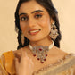 Nuyug 22K Gold Plated Pearl Empress Chandbali Earrings | Swadesiicart