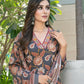 BulBul Fashionista Santoon Black Kurta Set with Dupatta - Swadesiicart