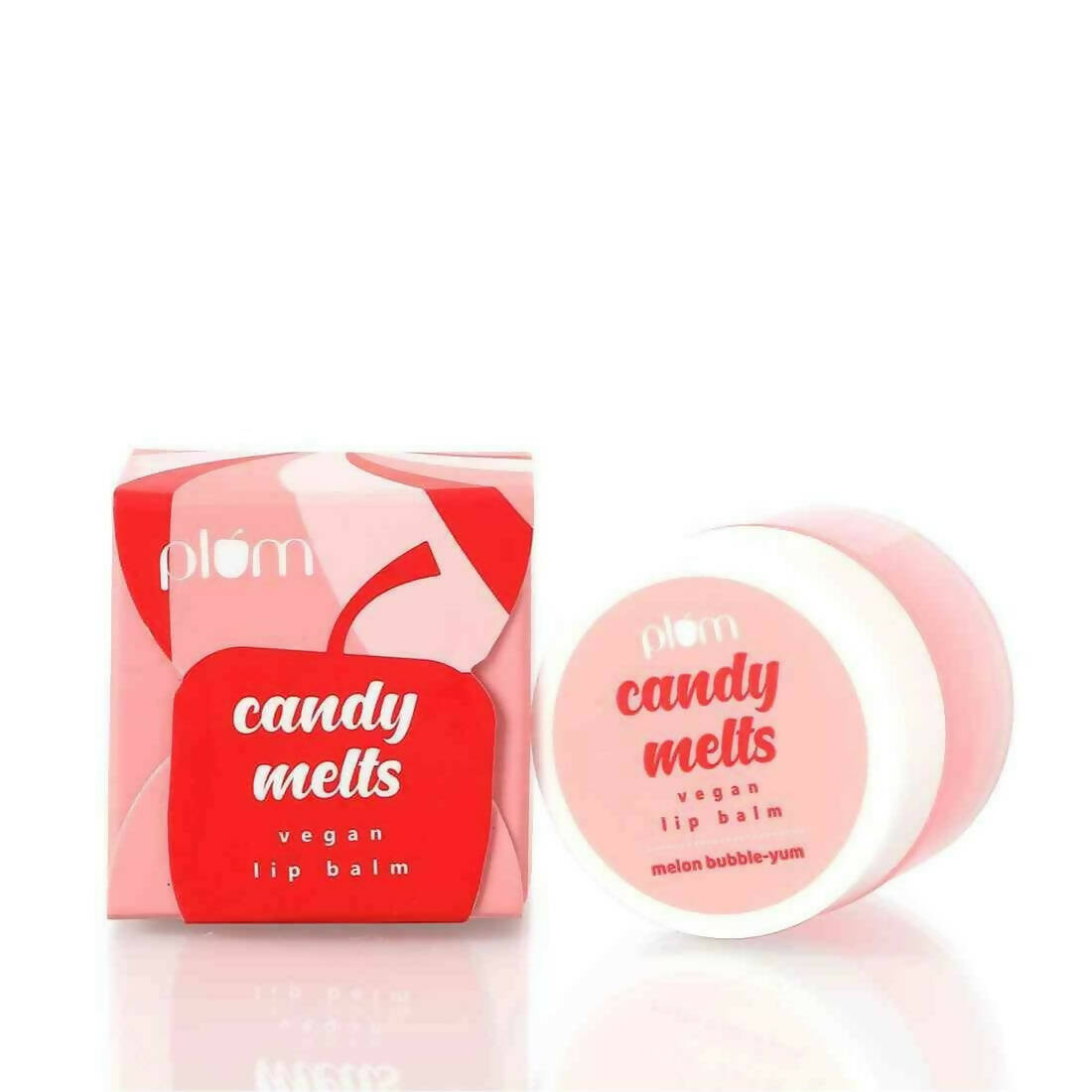 Plum Candy Melts Vegan Lip Balm - Red Velvet Love - Swadesiicart