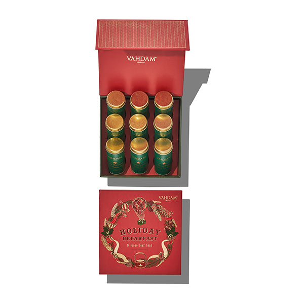 Christmas Breakfast Gift Set, 9 Teas