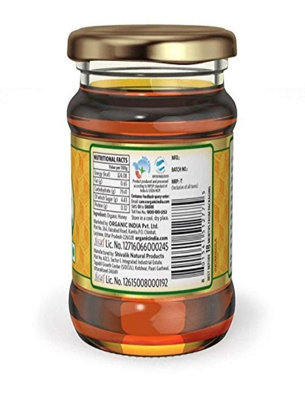 Organic India Honey - 250 gms - Swadesiicart