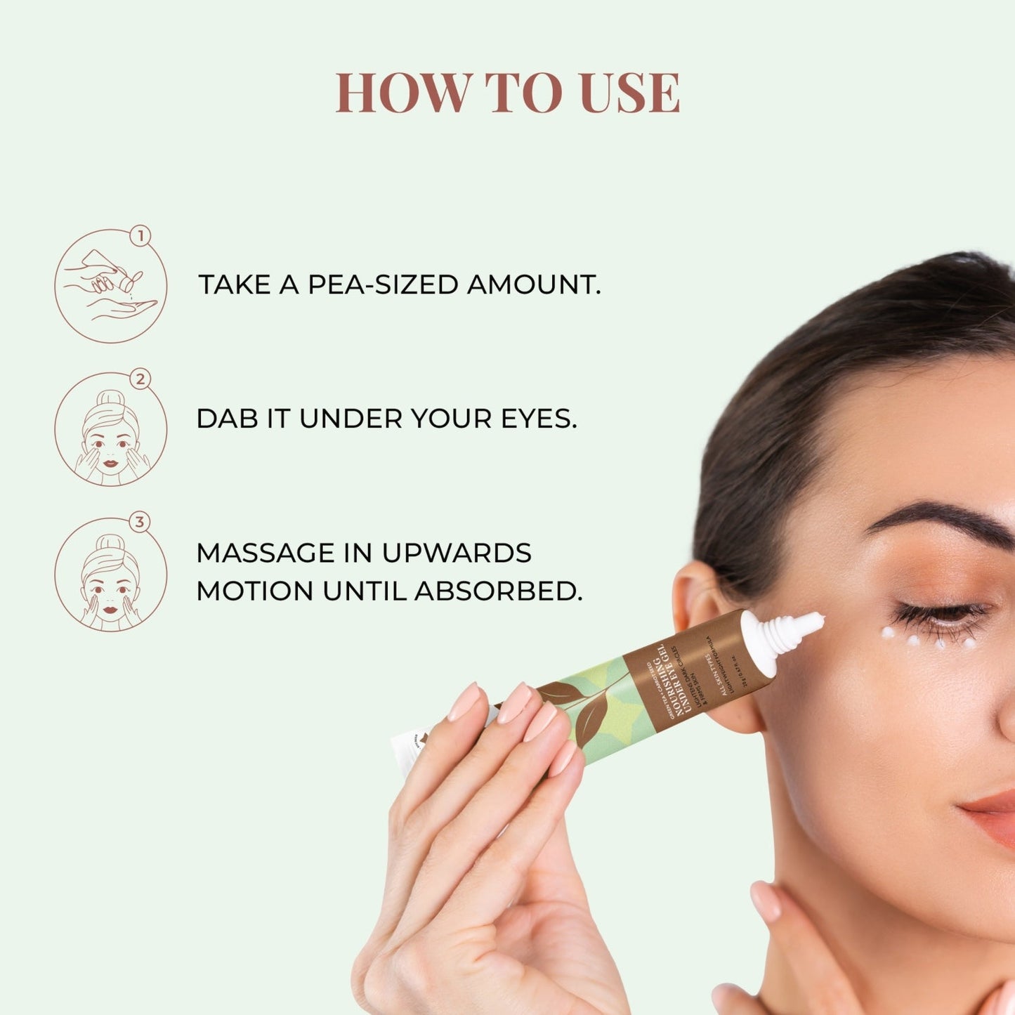 Nourishing Under Eye Gel with Green Tea and Carrot Seed