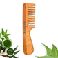 Buddha Natural Handle Kacchi Neem Wooden Comb - Buddha Naturals