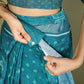 Shree Shyam Fashion Cotton Sea Green Saree