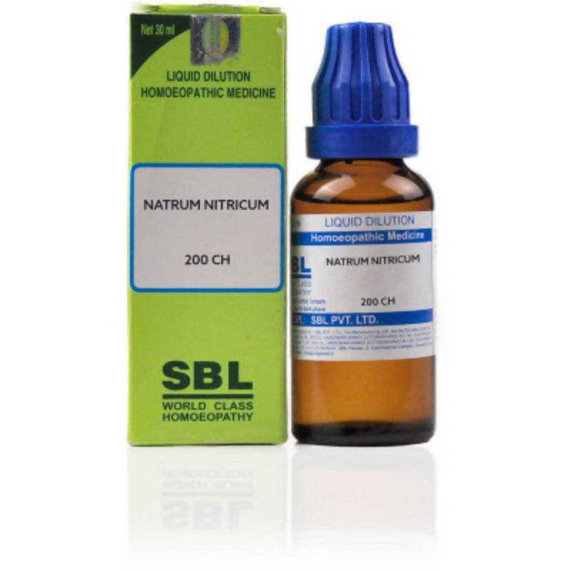SBL Homeopathy Natrum Nitricum Dilution | Swadesiicart