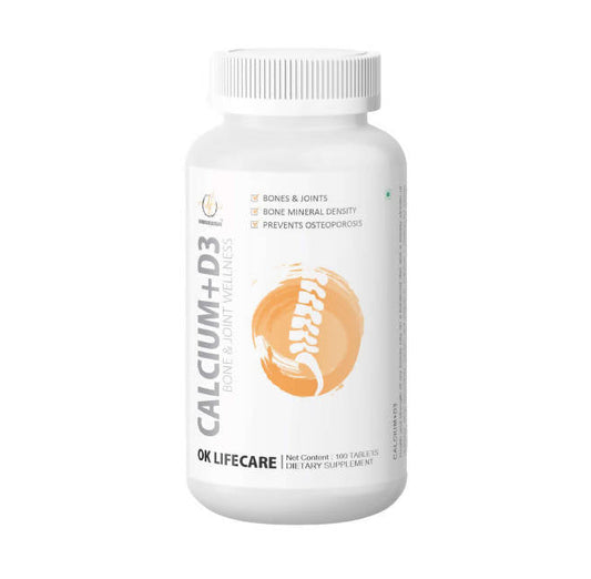 Ok Life Care Calcium+D3 Capsules | Swadesiicart