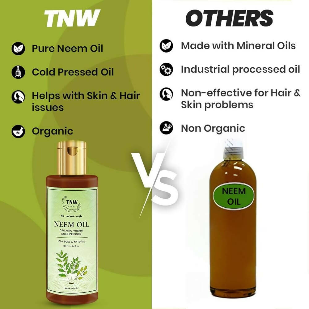 The Natural Wash Multipurpose Pure Neem Oil - Swadesiicart